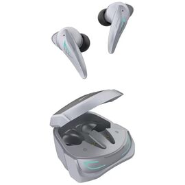  Беспроводные игровые bluetooth-наушники Red Line с микрофоном (TWS) BHS - 40, серый 