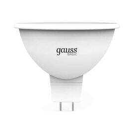  Лампа светодиодная Gauss Elementary 11527 7Вт цок.GU5.3 софит 12B св.свечения белый нейтральный 
