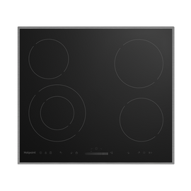  Варочная панель Hotpoint HR 6T2 X S черный 