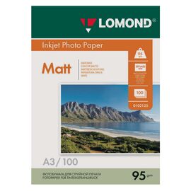  Бумага Lomond 0102129 A3/95г/м2/100л./белый матовое для струйной печати 