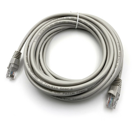  Патч-корд Buro (UTP-5E-7M-G) UTP 4 пары cat5E CCA molded 7м серый RJ-45 (m)-RJ-45 (m) 
