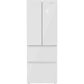  Холодильник ZUGEL ZRFD361W белое стекло 