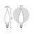  Лампа светодиодная Gauss Filament 104201209-D 9Вт цок.E14 свеча 220B 4100K св.свечения белый нейтральный уп/10шт 