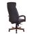  Кресло Бюрократ T-9924Walnut (T-9924Walnut/Black) кожа черный 