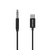  Аудиокабель AUX 3.5mm 2м More choice UK22a (Black) 