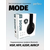  Блютуз  наушники  Perfeo  полноразмерные с микрофоном MODE черные MP3 плеер, FM, AUX 