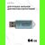  Флешка Perfeo USB 64GB E01 Голубая economy series 