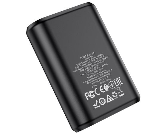  Аккумулятор внешний резервный HOCO Q3 Mayflower 10000mAh (чёрный) 