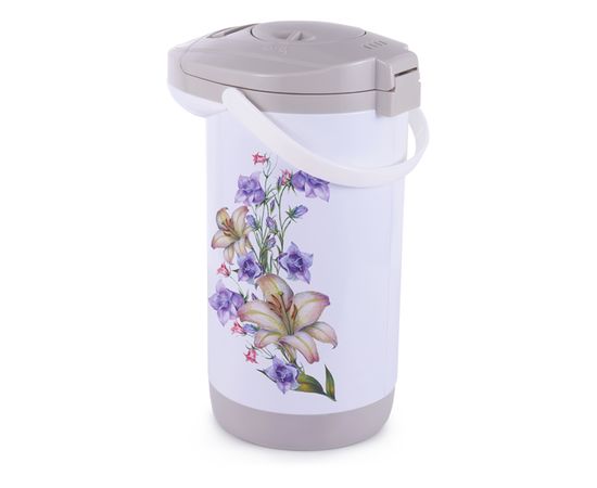  Термопот Blackton BT TP321 Белый-Серый с лилиями 