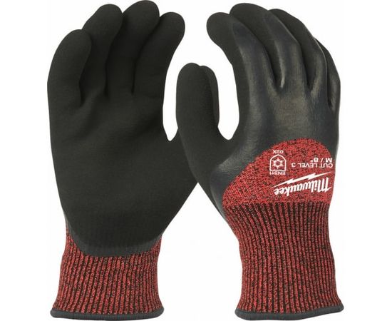  Перчатки Milwaukee 4932471349 зимние с защитой от порезов уровень 3 размер 10 (XL) 
