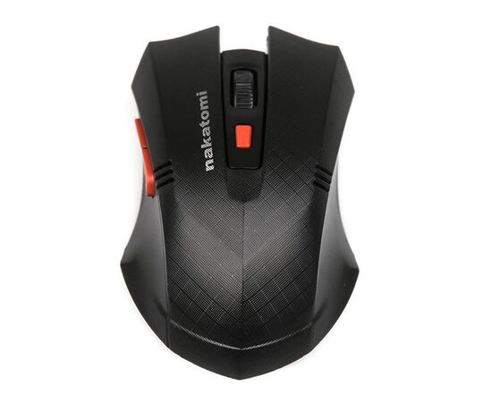  Мышь оптическая беспроводная Nakatomi Navigator MRON-04U (black) 
