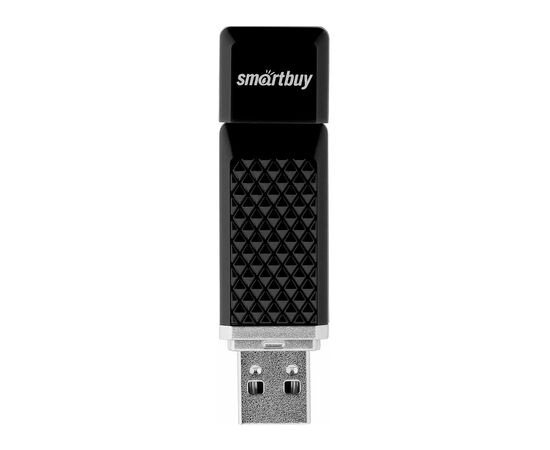  Флэш накопитель USB  8 Гб Smart Buy Quartz (black) 