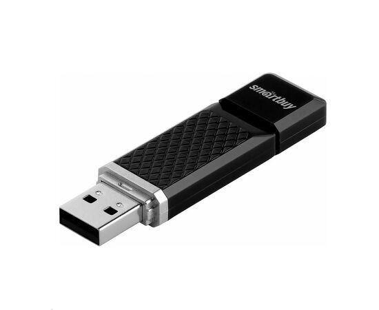  Флэш накопитель USB  8 Гб Smart Buy Quartz (black) 