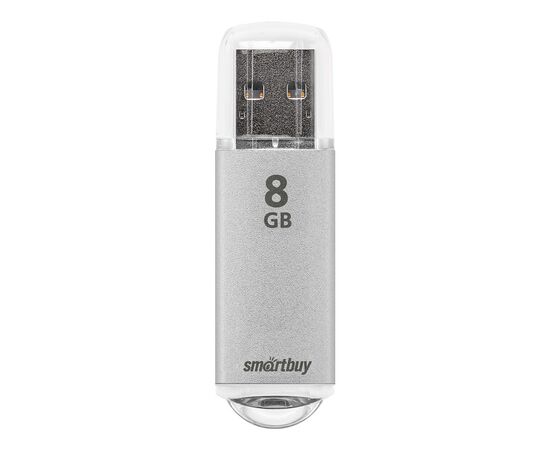  USB  8GB  Smart Buy  V-Cut  серебро 