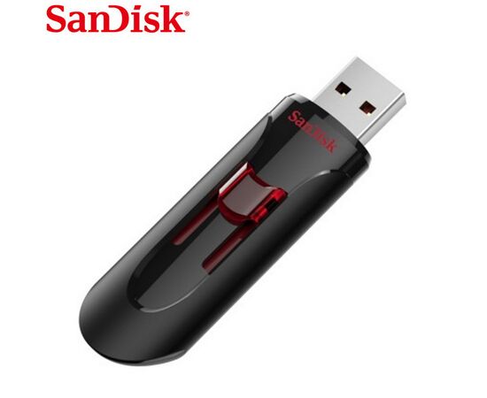  USB 3.0  32GB  SanDisk  Cruzer Glide  чёрный 
