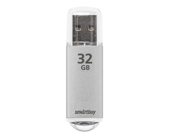  USB  32GB  Smart Buy  V-Cut  серебро 