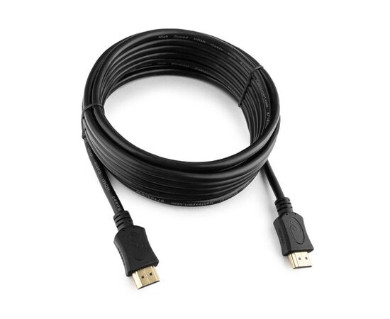  Кабель Gembird/Cablexpert HDMI-HDMI CC-HDMI4-15, 4.5м, v1.4, 19M/19M, черный, позол.разъемы, экран, пакет 