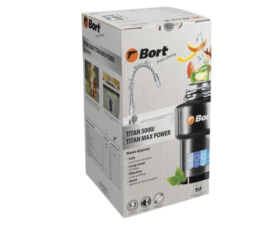  Измельчитель пищевых отходов Bort TITAN 5000 Control (93410259) 