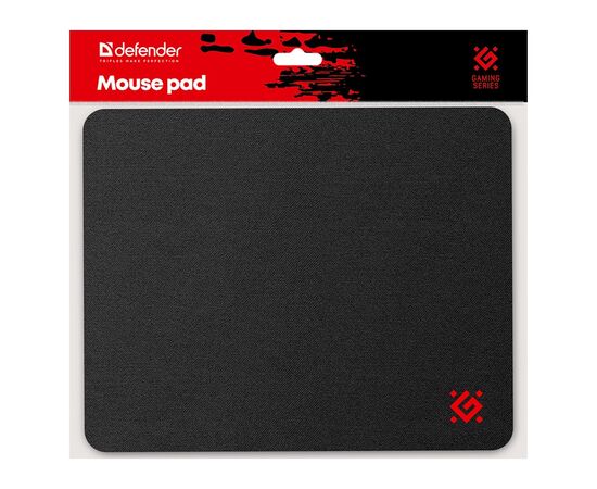  Коврик для компьютерной мыши Defender Black 250x200x3 мм (black) (219954) 