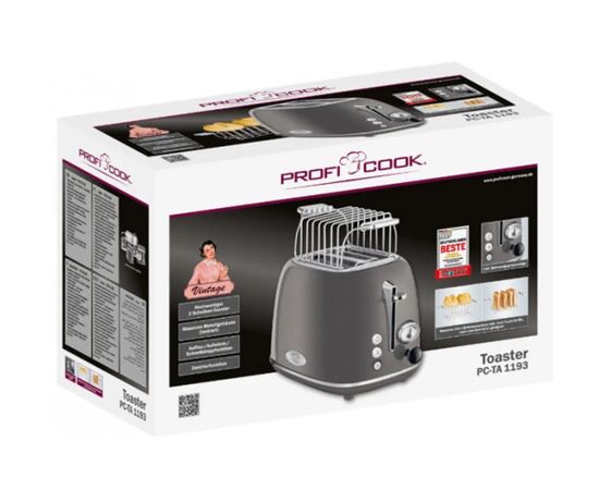  Тостер Profi Cook PC-TA 1193 anthrazit 