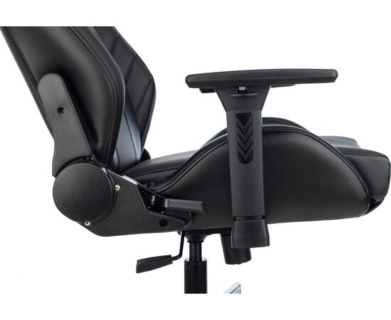  Кресло Knight Thunder 5X B игровое черный эко.кожа крестов. металл 