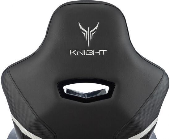  Кресло Knight Thunder 5X B игровое черный эко.кожа крестов. металл 