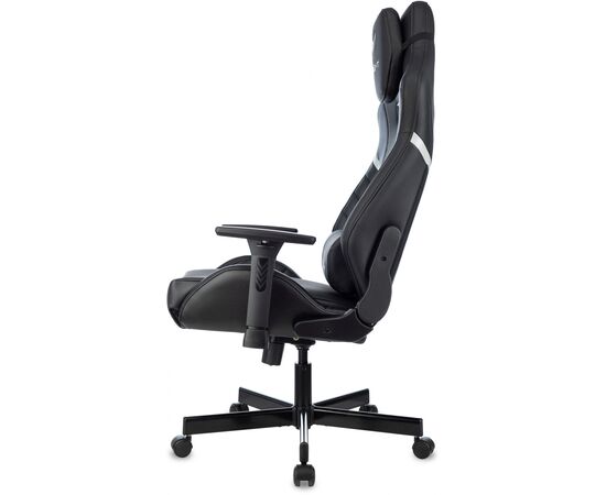  Кресло Knight Thunder 5X B игровое черный эко.кожа крестов. металл 