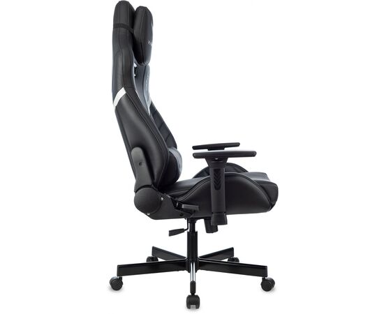  Кресло Knight Thunder 5X B игровое черный эко.кожа крестов. металл 