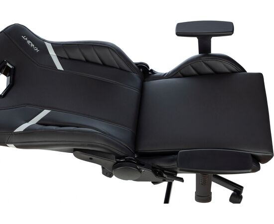  Кресло Knight Thunder 5X B игровое черный эко.кожа крестов. металл 