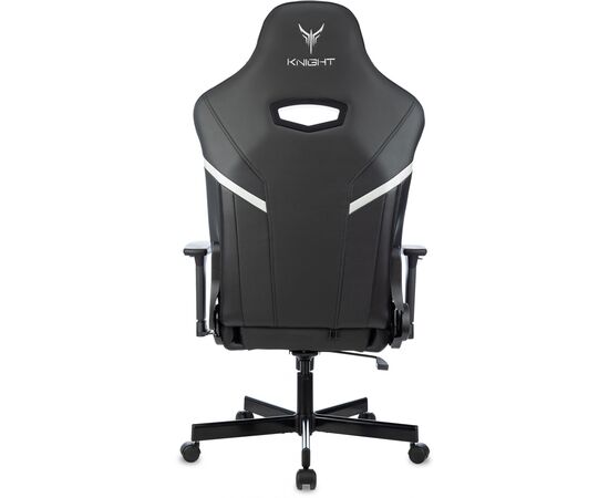  Кресло Knight Thunder 5X B игровое черный эко.кожа крестов. металл 