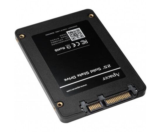  SSD 2.5" 120GB SATA3 Apacer PANTHER AS340 (AP120GAS340XC-1) (550/500, IOPS 38/75K, MTBF 1.5M, 3D TLC, 70TBW, 0,53DWPD, RTL) 