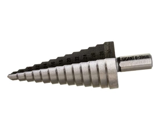  Сверло ступенчатое Gigant GSD 11055 6-30 мм; шаг 2 мм 