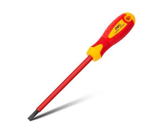  Отвертка шлицевая Deli DL5151251 диэлектрическая 5,5х125мм 
