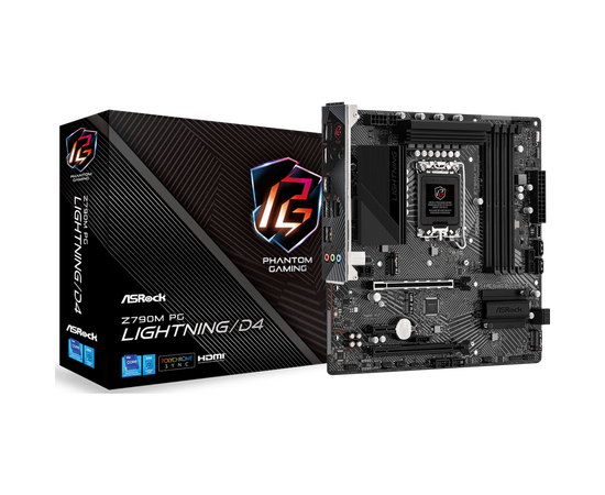  Материнская плата Asrock Z790M PG Lightning/D4 