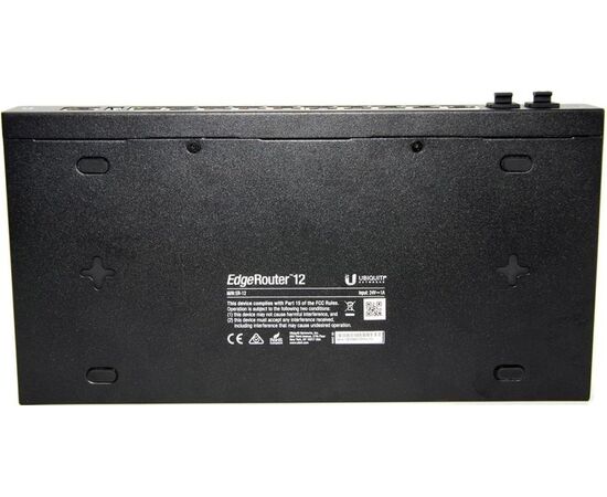  Роутер Ubiquiti ER-12-EU черный <ER-12-EU> 
