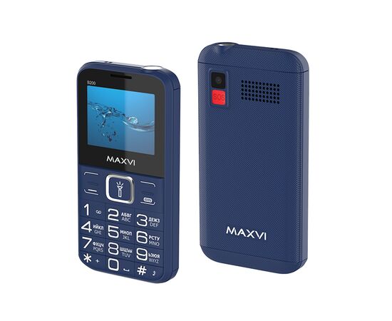  Мобильный телефон MAXVI B200 blue 