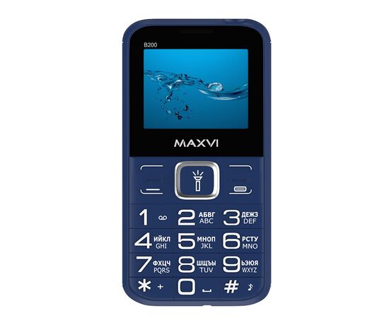  Мобильный телефон MAXVI B200 blue 