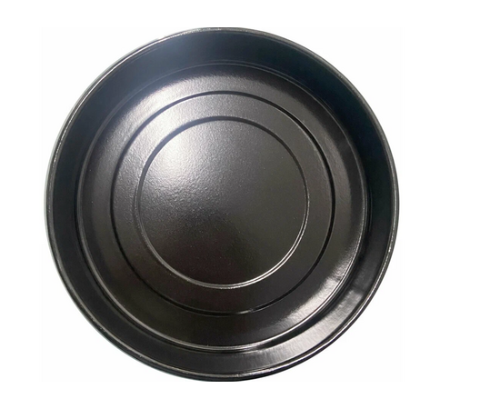  Противень круглый Centek CT-1590-12 черная эмаль 