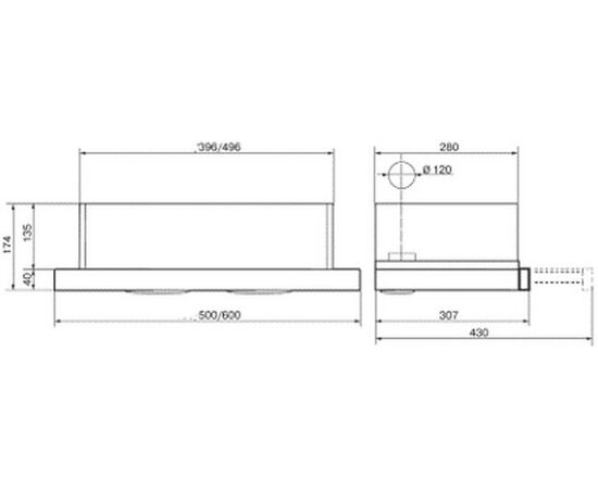  Вытяжка ELIKOR Slide Glass 50П-1000 Retail Kitchen (229459) белый/белое стекло 