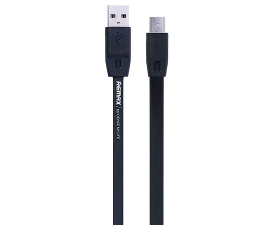  Кабель USB REMAX RC-001m Full Speed USB - MicroUSB, 2.1А, 1 м, черный 