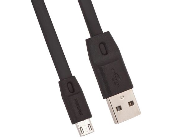  Кабель USB REMAX RC-001m Full Speed USB - MicroUSB, 2.1А, 1 м, черный 