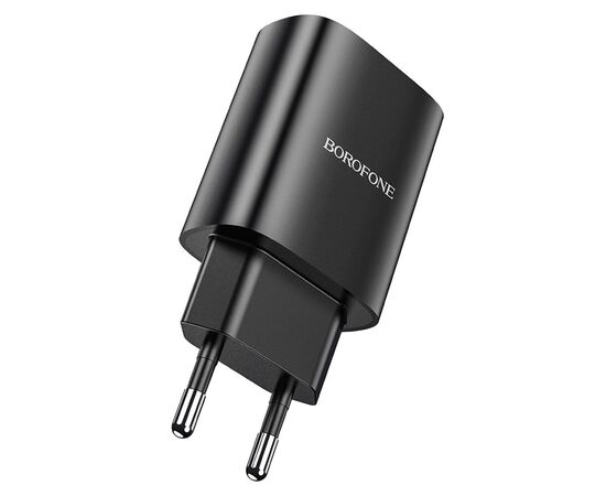  Сетевое зарядное устройство BOROFONE BN1 Innovative 1xUSB, 2.1A, черный 