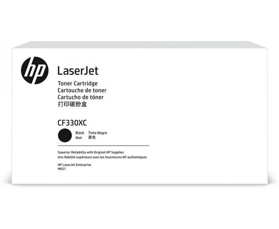  Контрактный Тонер-картридж HP 654X CF330XC Blk Contract LJ Toner Cartridge 