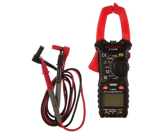  Токовые клещи КВТ KT 206B Proline (79130) цифровые 