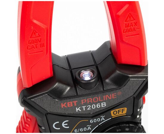  Токовые клещи КВТ KT 206B Proline (79130) цифровые 