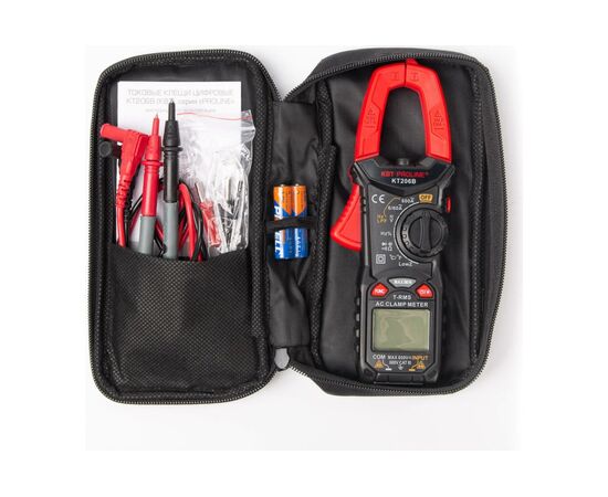  Токовые клещи КВТ KT 206B Proline (79130) цифровые 