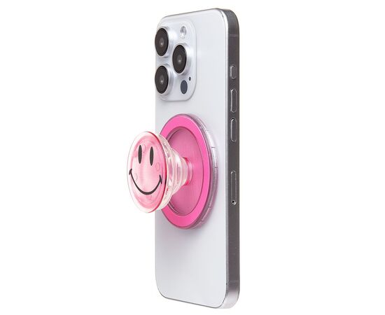  Держатель для телефона Popsockets PS64 Smile SafeMag (pink) (229305) 
