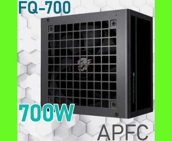  Блок питания PowerCool FQ-700, Black ATX 700W 