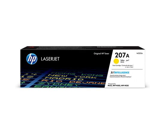  Картридж лазерный HP 207A W2212A желтый (1250стр.) для HP M255/MFP M282/M283 