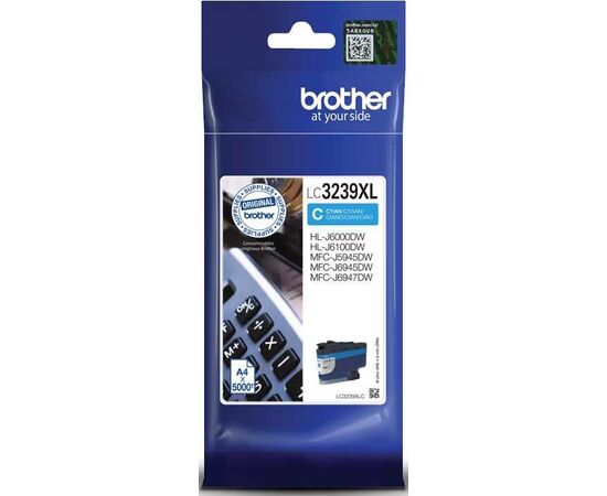  Картридж струйный Brother LC3239XLM пурпурный (5000стр.) для Brother HL-J6000DW/MFC-J5945DW 